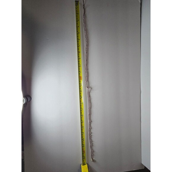 Beaded Wrap Bracelet Light Pink Beads Button Closure - Picture 4 of 5